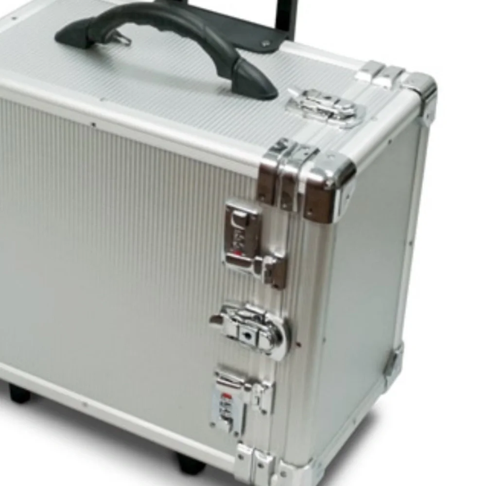 Silver Portable Jewerly Case